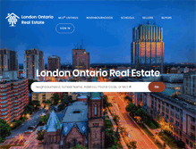 Tablet Screenshot of londonontariorealestate.com